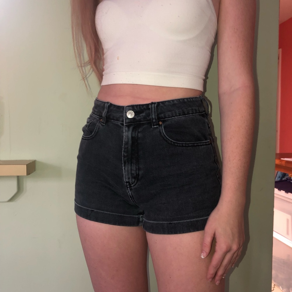 Pacsun Black Jean Shorts